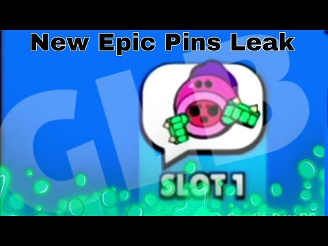 New Pins Leaked | New Epic Pins | Brawl Stars #Deepseabrawl