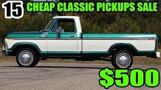 15 Classic Trucks on Craigslist – Best Deals at Low Prices!