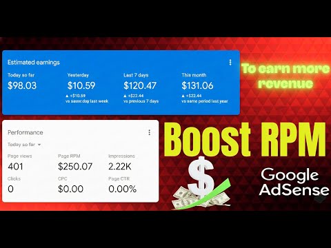 How to increase Google AdSense RPM in 2025 | High RPM Method | AdSense Loading Method 2025