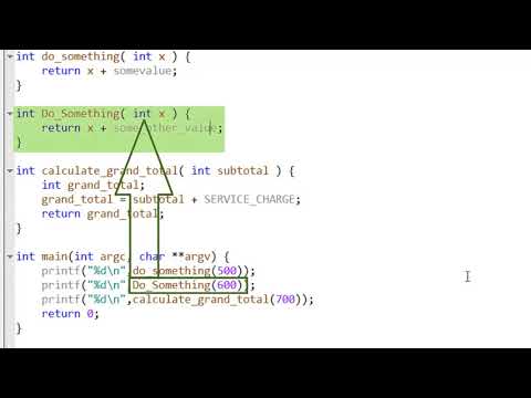 C Programming Basics : Learn C Fundamentals by Coding I PART-25 Naming conventions