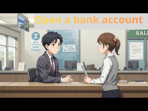 At a Bank – Easy English Conversation for Beginners