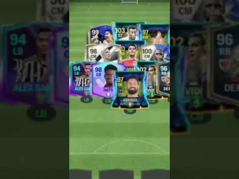 My fc mobile squad 🥶 #fcmobile