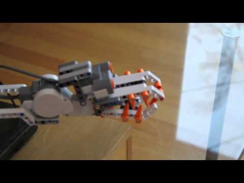 Lego NXT Robogator Jaws with Ultrasonic Sensor