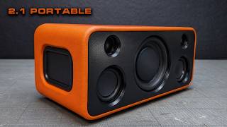 A 5-Speaker 2.1 System… In One Portable Box