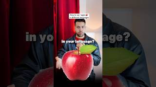 “Apple” in different languages #languagelearning