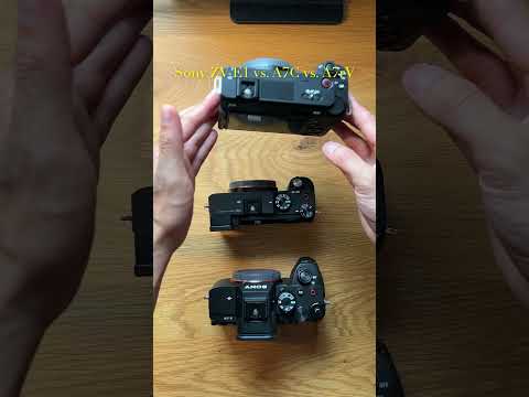 Sony ZV-E1 vs. A7C vs. A7rV