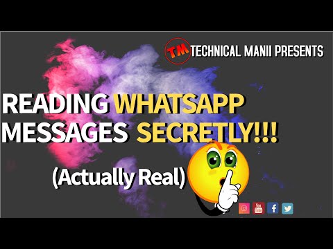 (Actually Real) 4 Ways How to Read WhatsApp Messages secretly | Manii