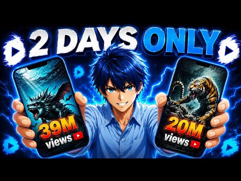 Only 2 Days And 39 Million Views | Trending 🔥 Niche Make Hybrid Animal Shorts ( Using Ai )