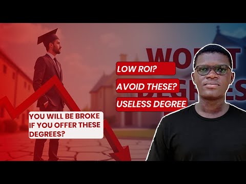 Degrees with low Return on investment