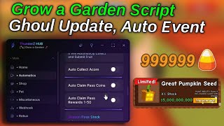 🌿 Grow A Garden Script NO KEY - Auto Quest Event, Pet Spawner, Dupe, Egg ESP (PC & MOBILE)
