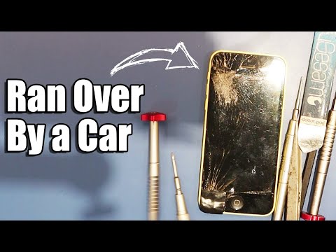 iPhone Ran Over By A Car... Can We Fix?