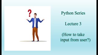 How to take input from user in python?🐍