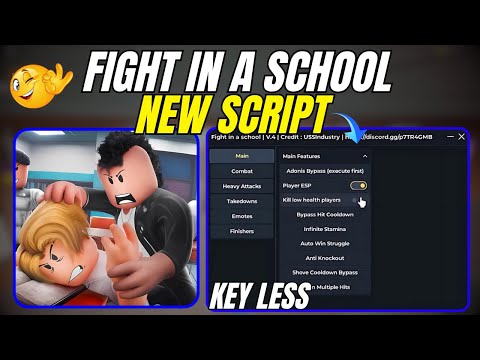 [NEW OP] Fight in a School Script 2025 | Auto Slam, Teleport, Hitbox Extender | Undetected