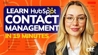 HubSpot CRM tutorial for beginners 2025 | Import, Export, and Organize Contacts