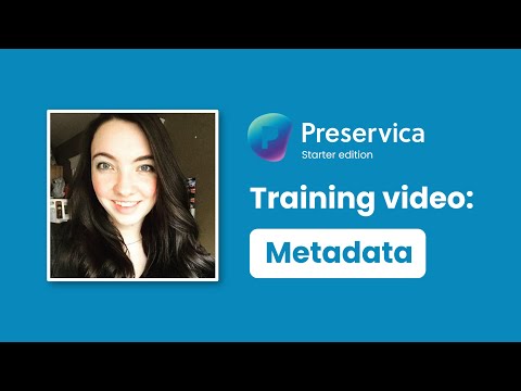 How to bulk upload metadata in Preservica Starter