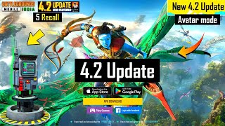 BGMI 4.2 UPDATE 5 YELLOW LIFE | BGMI 4.2 AVATAR ERANGEL MADE ? | HOW TO DOWNLOAD BGMI 4.2 UPDATE