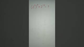 🤯Tricky Exponent Question | #maths #exponents #trickyquestions #trendingsong