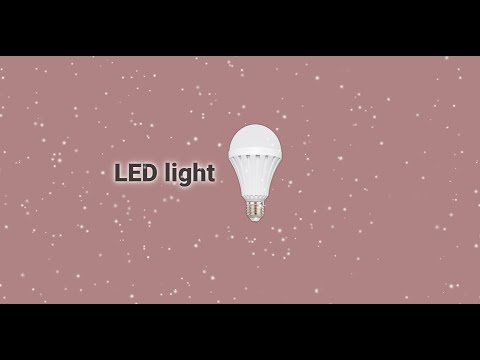 LED light animation HTML CSS