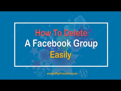 How to Delete a Facebook Group Easily
