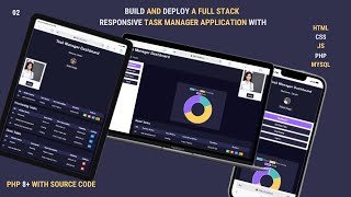 Learn PHP8+ by building and deploying a complete Task Manager Application | #02 UI with HTML and CSS