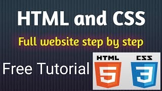 HTML & CSS Crash Course: From Zero to Responsive Website