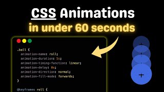 CSS Animations in Under 1 Minute