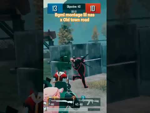 Short Bgmi Montage Lil nas X Old Town Road #trending #trendingshorts #trend #bgmi #montage #gaming