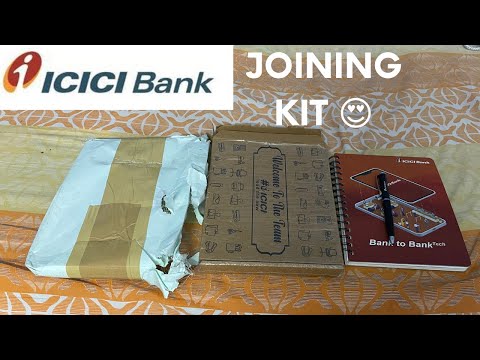 ICICI BANK JOINING KIT #icici #icicibank #icicibankjoiningkit #icicibankrecruitment2023