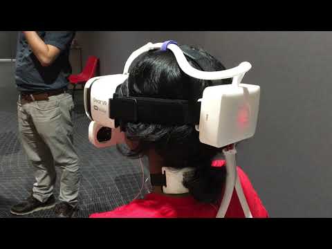 Gear VR: Virtual Reality with haptic feedback using fans