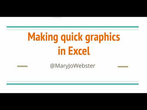 Making quick graphics in Excel