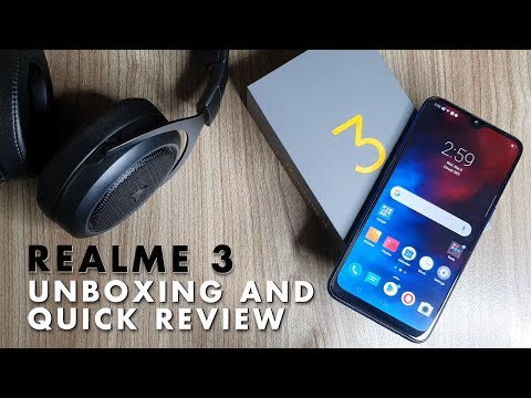REALME 3 - UNBOXING AND QUICK REVIEW