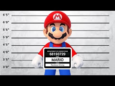 Mario Kart But I Can't Break the Law