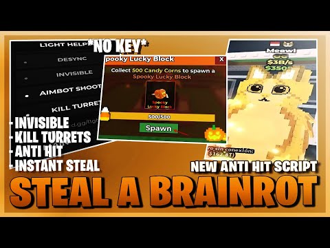 Steal A Brainrot Script *NO KEY* - Desync, Invisible, Instant Steal, Steal In 1 Second & More! 🔥💨