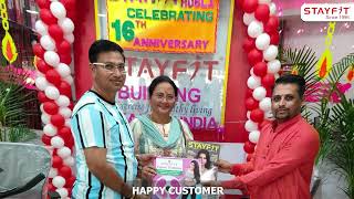 Stayfit Happy Customer I Building Healthy India Since 1996 | Treadmills | Fitness Equipment