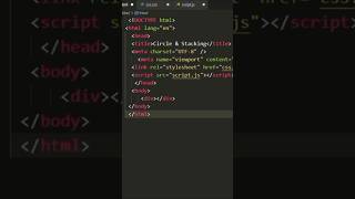 Circle & Stacking In CSS #css #coding #html