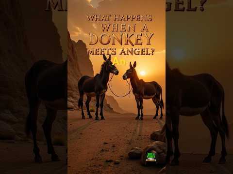 The Bible Story About a Talking Donkey (and Why It Matters) #balaamandthedonkey