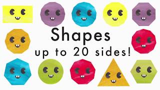 Learn Geometric Shapes Up to 20 Sides! | Fun Polygon Recognition for Kids