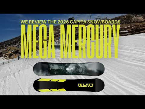 We review the 2026 Mega Mercury by Capita Snowboards
