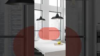 Watch this before hanging your kitchen island pendants! #lightingtips #kitchendesign