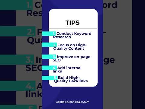 5 Quick SEO Tip for Better Ranking | Best Digital Marketing Agency #usa
