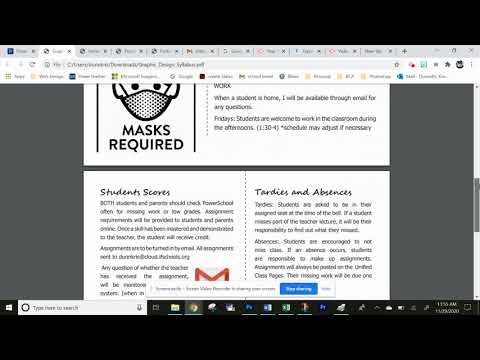 orientation syllabus GD