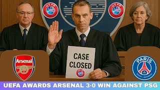 UEFA STUNS WORLD: ARSENAL AWARDED 3 GOALS AFTER VAR BRIBERY — PSG KICKED OUT, GUNNERS SENT TO FINAL!