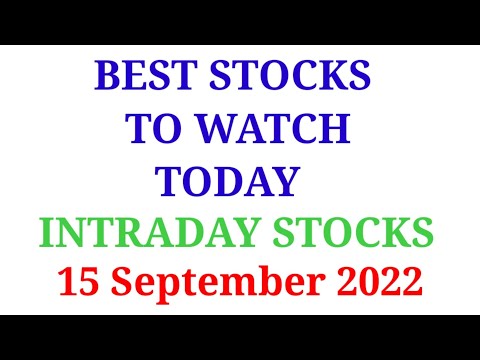 Daily best intraday stocks to watch|best stocks for intraday trading|intraday stocks to buy now|
