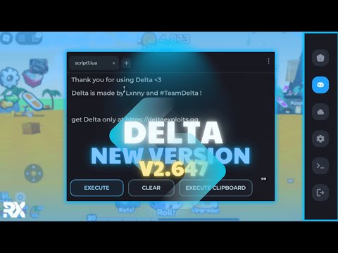 [NEW  VERSION] Delta Executor New Update v647 Mobile | Working Delta Executor Latest Version