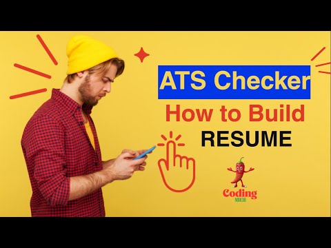 How to Make a Resume & Check ATS Score for Free|| Use Coding Mirchi’s Free Resume Tool || Job resume
