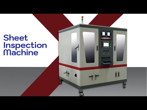 Sheet Inspection Machine