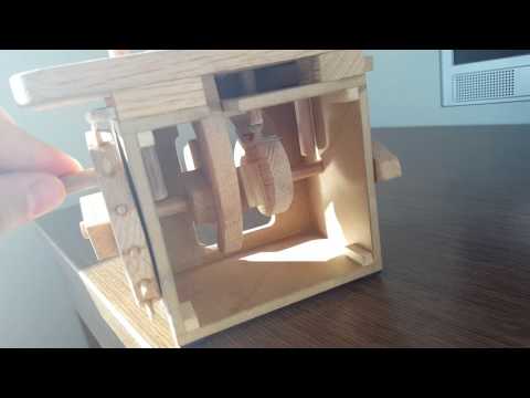 PLTW IED Automata: STEM + A = STEAM! Physical Prototype in Oak, Polycarbonate, and Steel