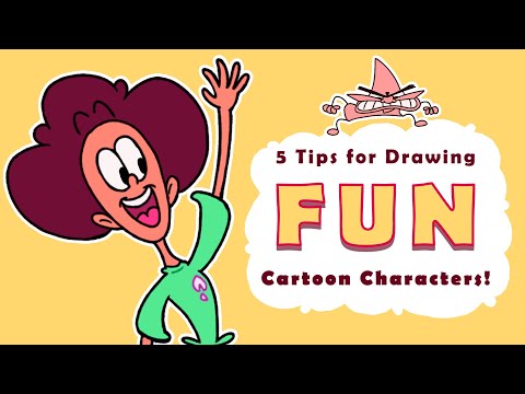 5 Tips for Drawing Fun Cartoon Characters