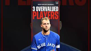 The 3 Worst ADP Values in Fantasy Baseball Drafts! #shorts