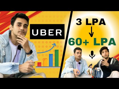 From 3 LPA to 60+ LPA! Cognizant to Uber 🚀 | How he cracked the tough tech interview at Uber ?